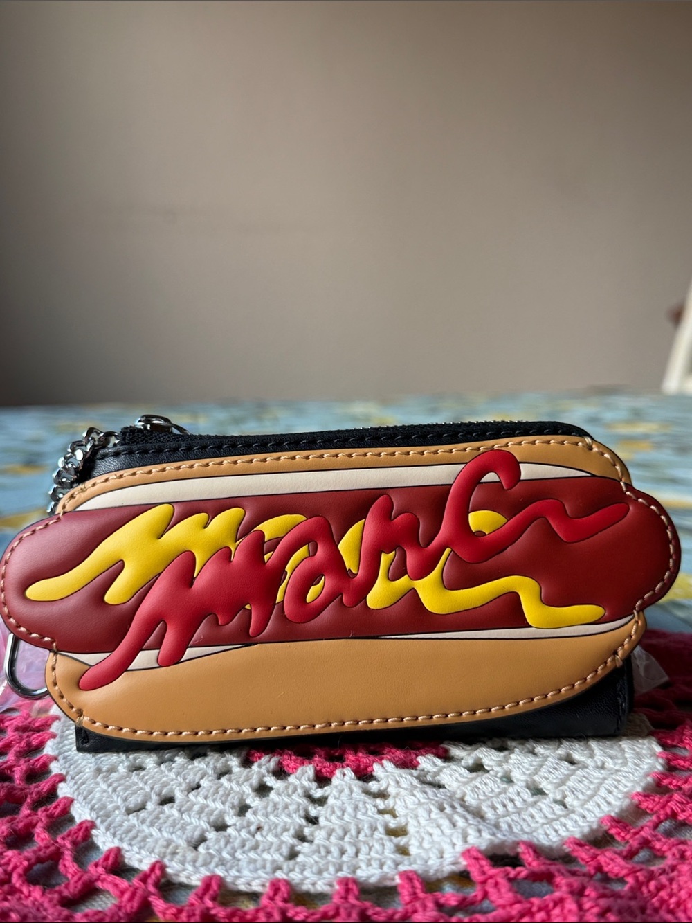 🌭 MARC JACOBS HOT DOG TOP ZIP MULTI WALLET 🌭 NWT 🌭